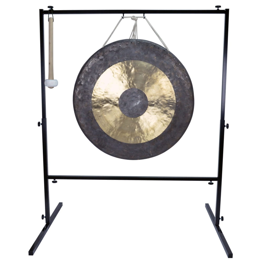 30’ Chinese Gong with Stand & Mallet - Percussion Instrument - Large Chinese Gongs with Stand