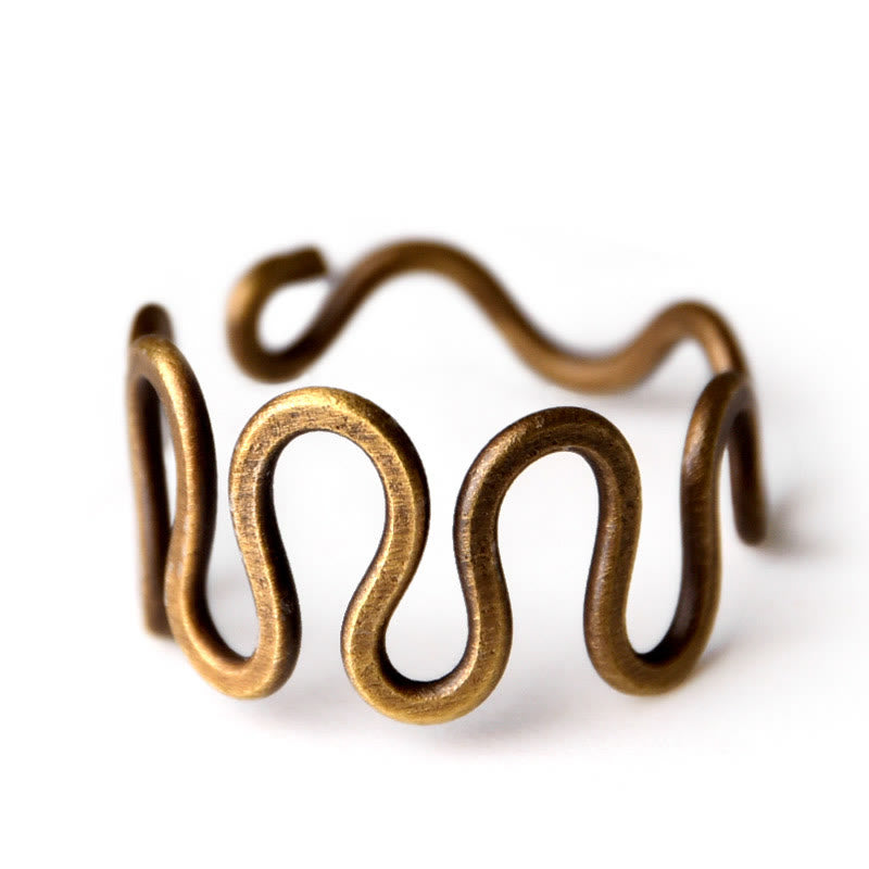 Adjustable Copper Luck and Wealth Ring | Spiritual Rings
