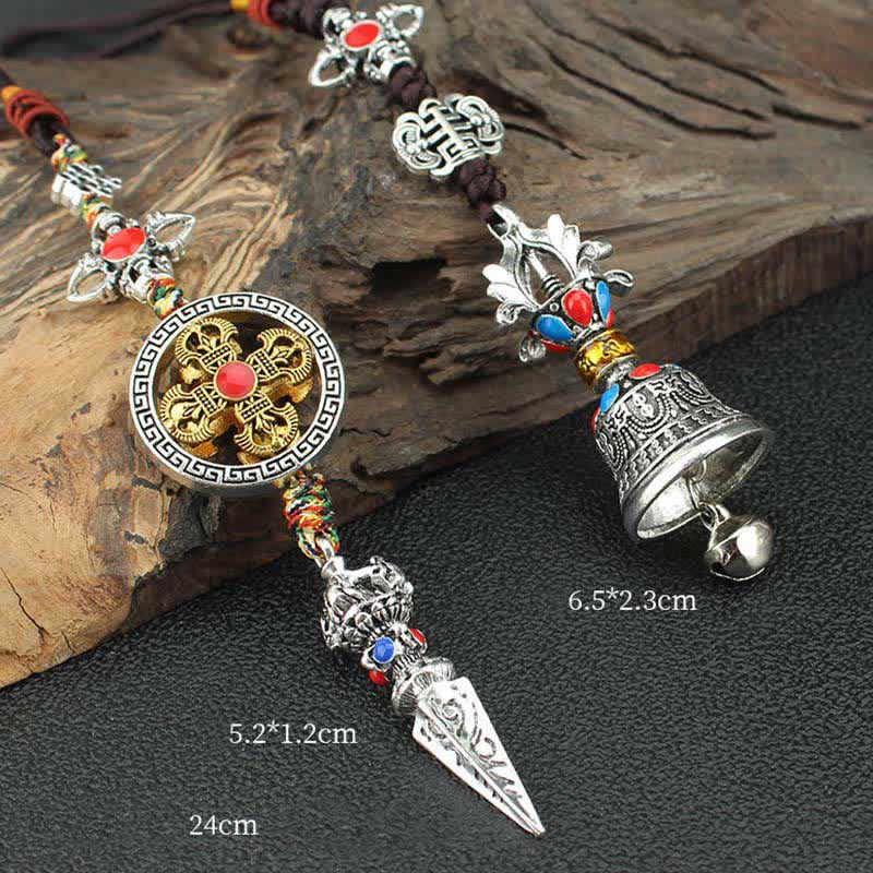 Vajra Spiritual Car Hanging Decoration for Enlightenment & Protection