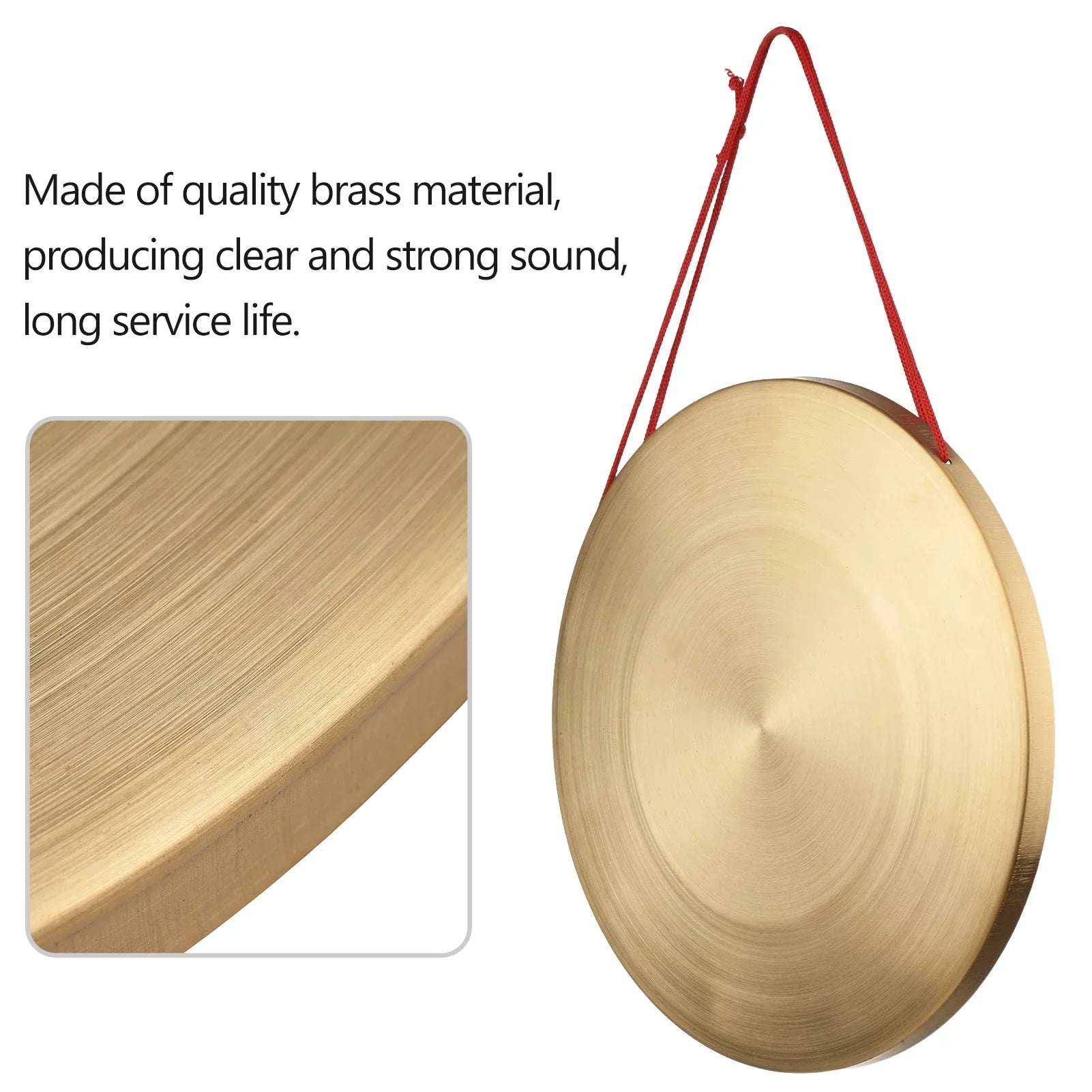 30cm Hand Gong Instrument for Sound Healing