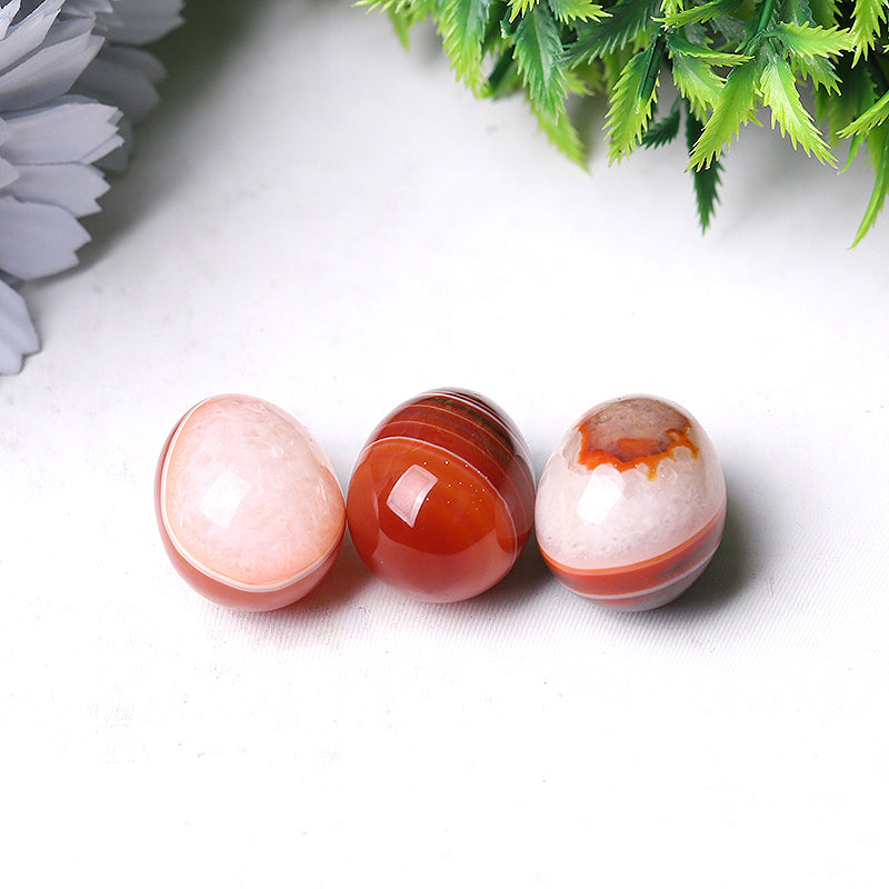 30mm Sardonyx Crystal Egg for Healing & Balance