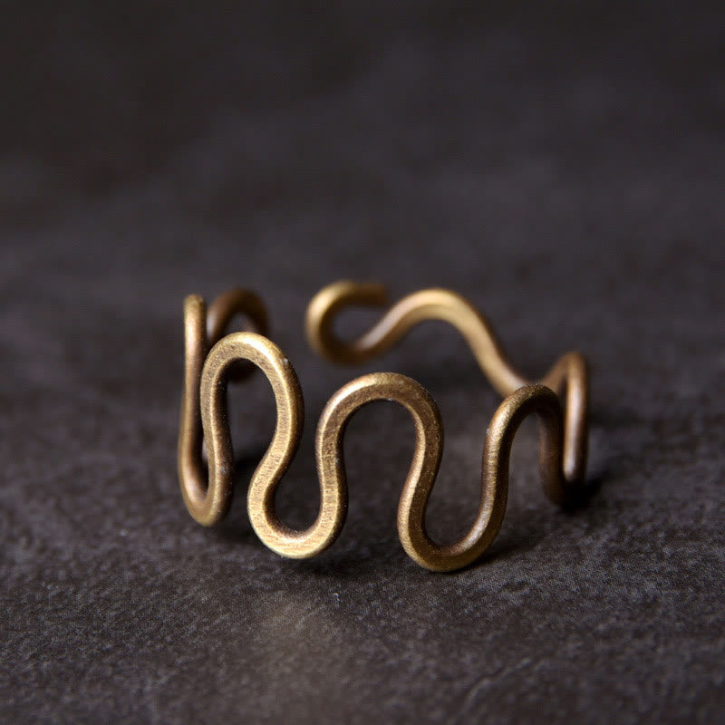 Adjustable Copper Luck and Wealth Ring | Spiritual Rings