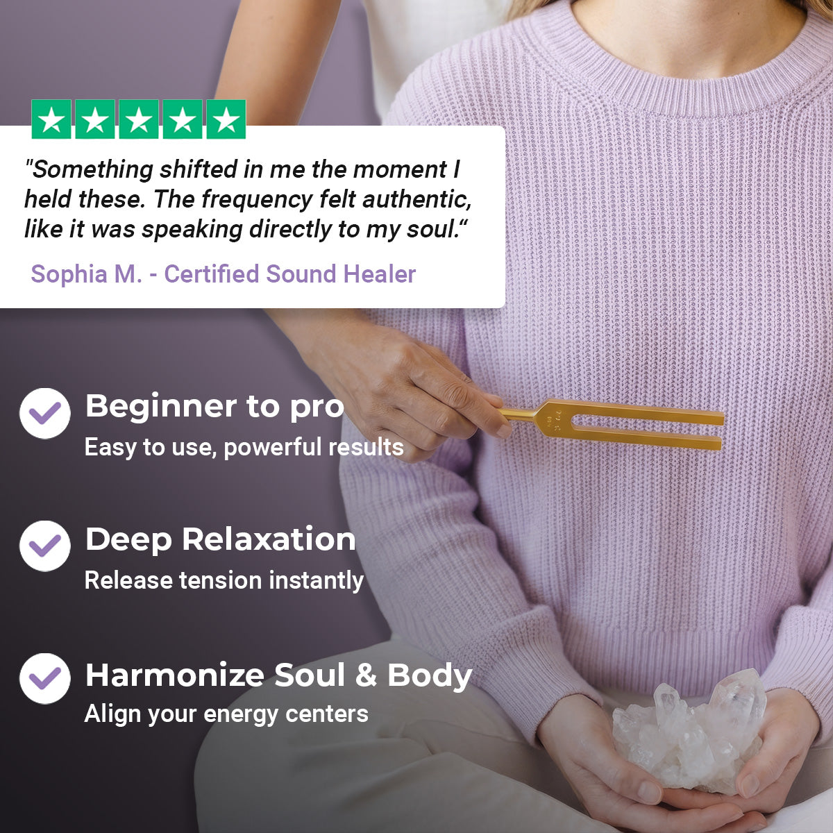 32 Hz Otto Tuning Fork - Calm and Relaxation