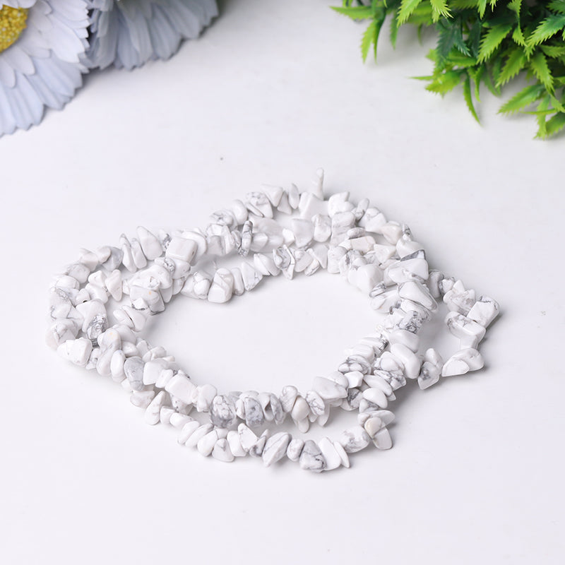 32 Inch Natural Crystal Chips String for DIY Jewelry