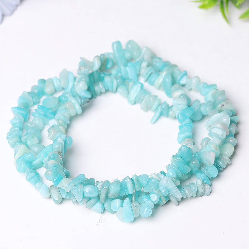 32 Inch Natural Crystal Chips String for Jewelry Making