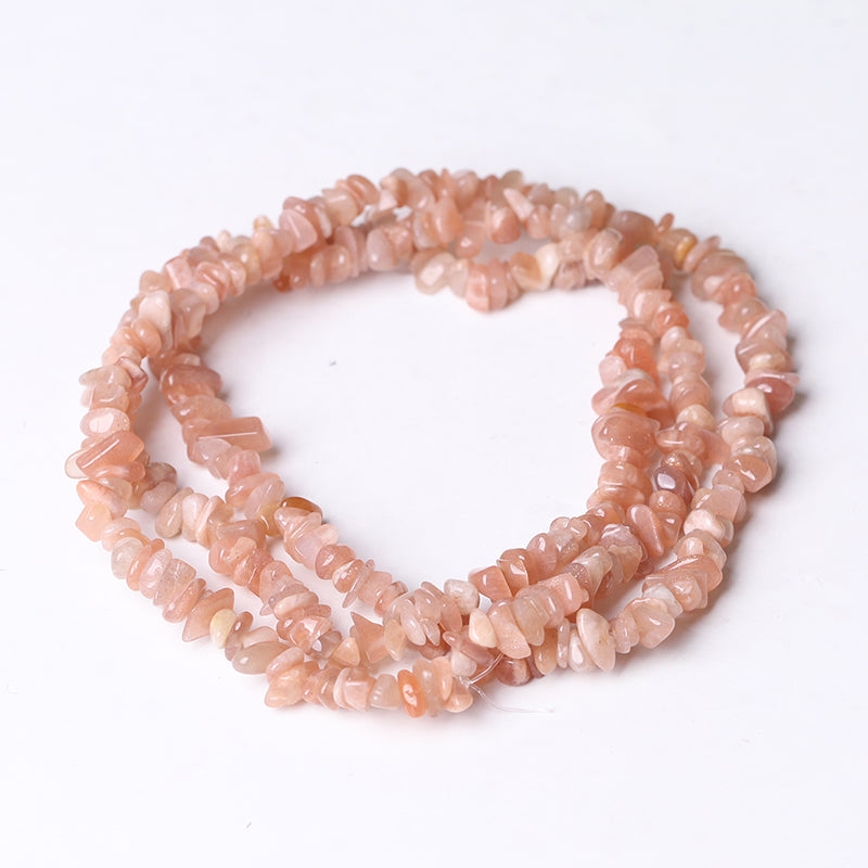 32-inch Natural Crystal Chips String for Tumbled Stones