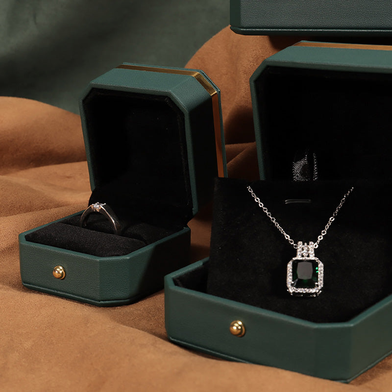 PU Leather Jewelry Storage Box for Spiritual Jewelry Protection