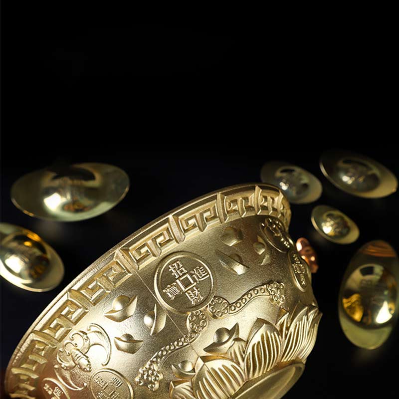 Copper Feng Shui Wealth Decoration | Zen Home Balance