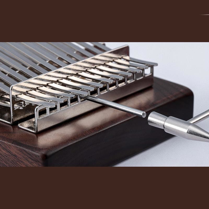 34 Key Kalimba with Tree of Life Black Walnut Design