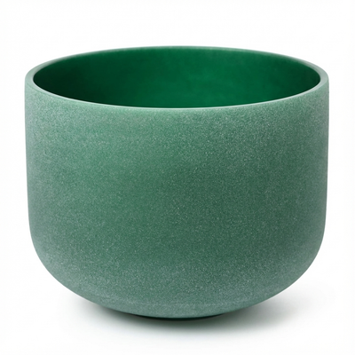 F Note Emerald Gemstone Fusion Crystal Singing Bowl