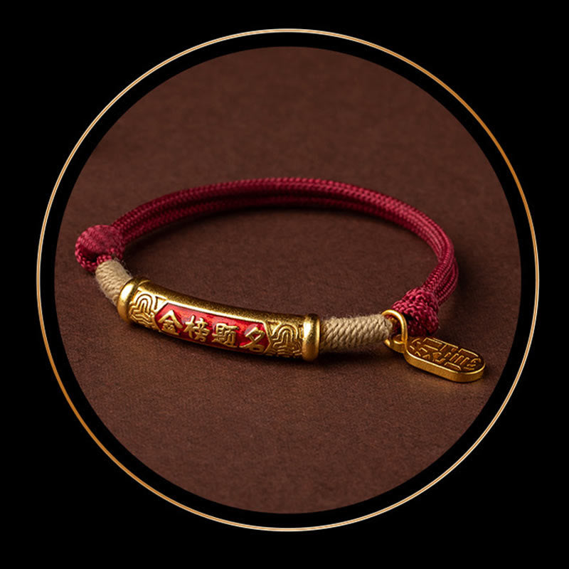 999 Sterling Silver Om Mani Padme Hum Luck Bracelet