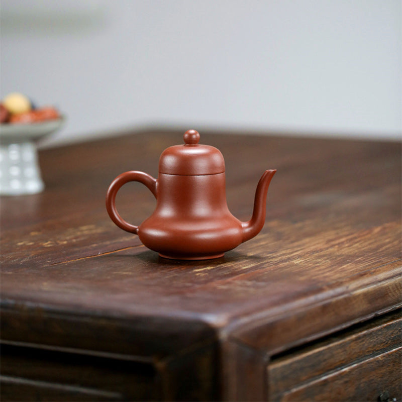 Vintage Purple Clay Kung Fu Teapot 130ml Zen Decor