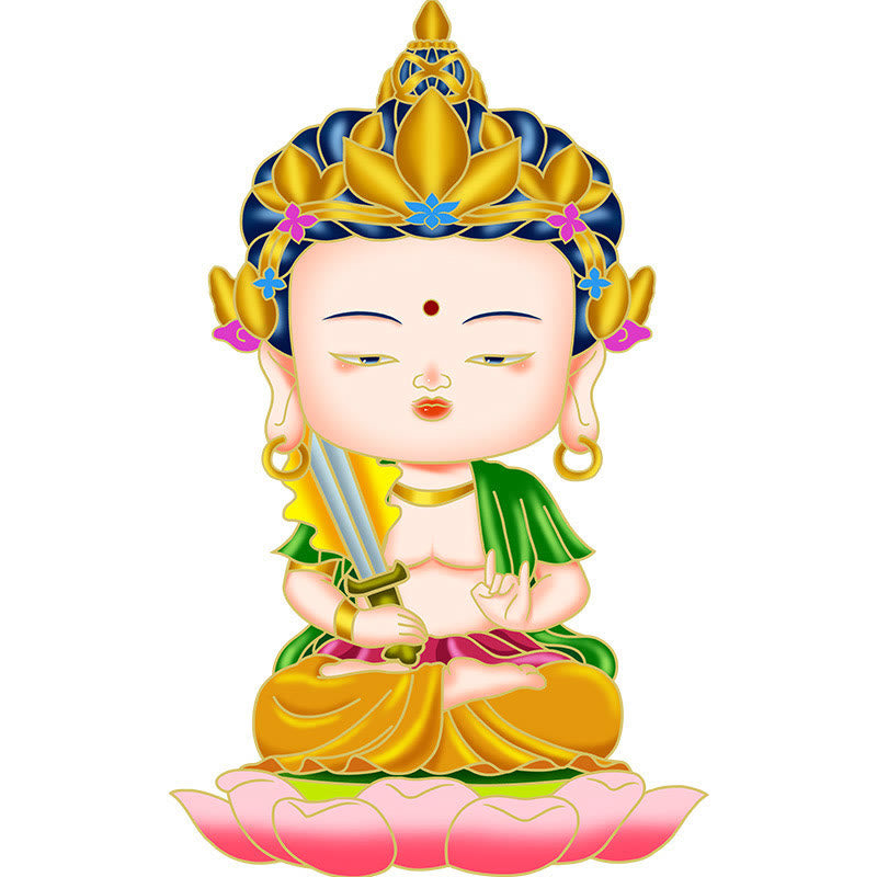 Chinese Zodiac Copper Phone Sticker for Wealth & Fortune Blessings