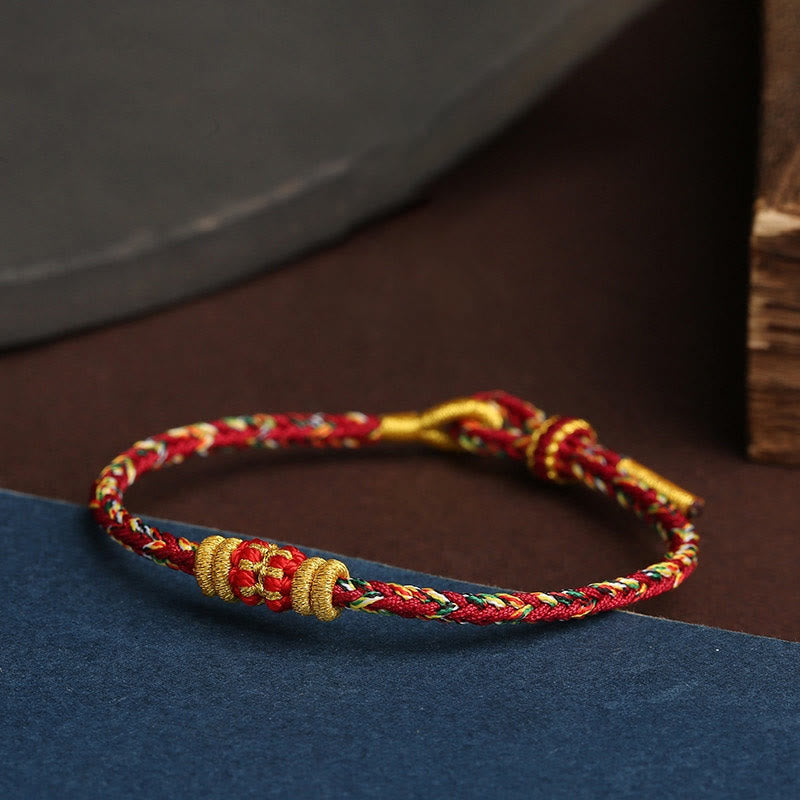 Colorful King Kong Knot Spiritual Bracelet for Luck & Protection