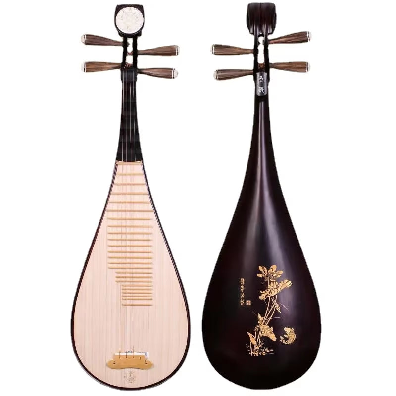 102Cm Aldult Lute Pipa Instruments Paulownia Wood Pipa Beginner Chinese Traditional Musical Instruments 8971LY 8911-1