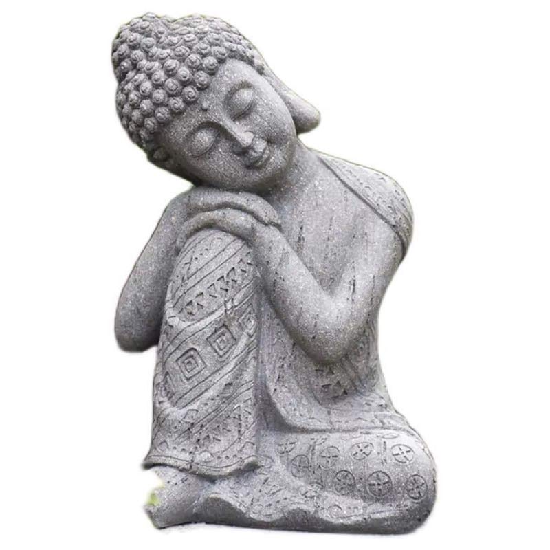 Tibetan Resin Buddha Statue for Meditation and Serenity