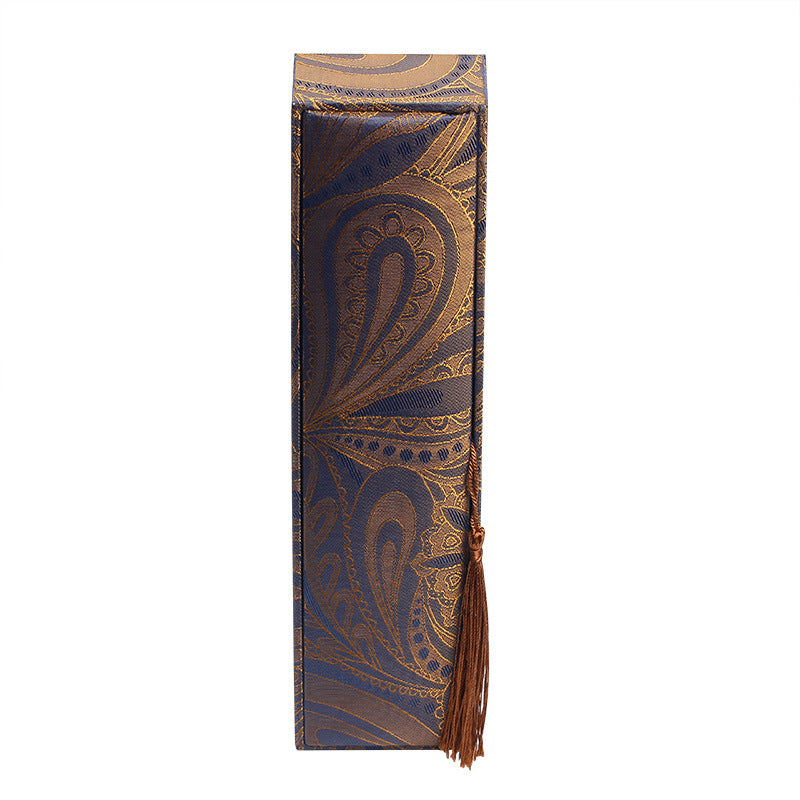 Blue Jewelry Storage Box for Spiritual Malas & Necklaces