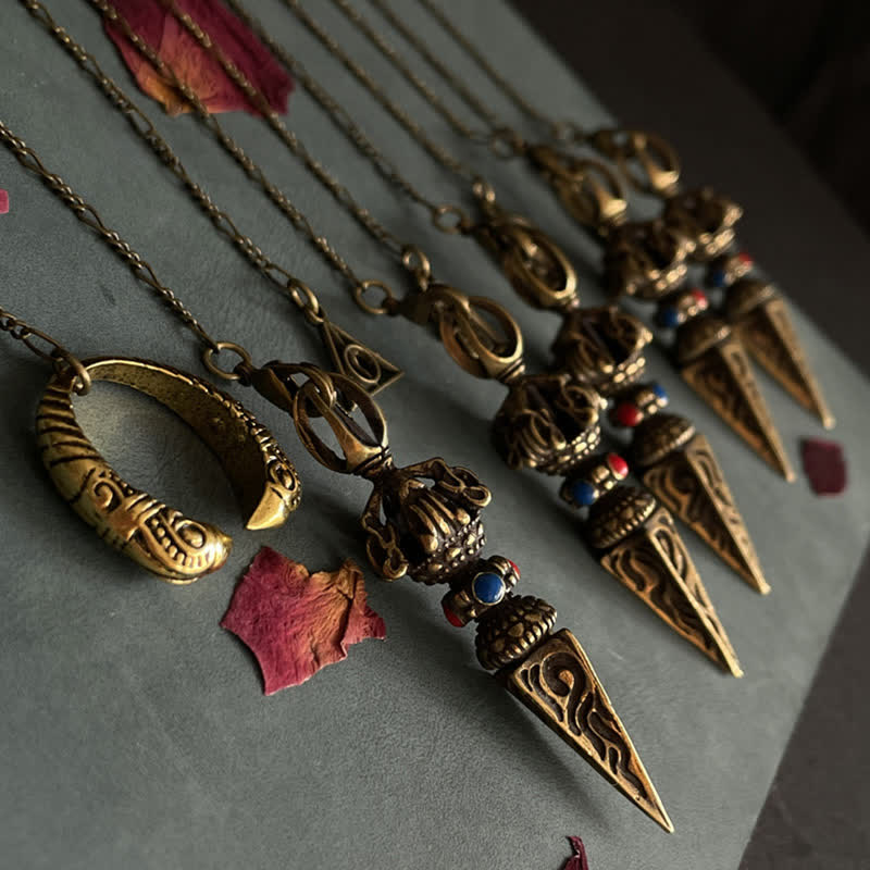 Copper Hamsa Necklace | Healing Pendant for Balance & Luck