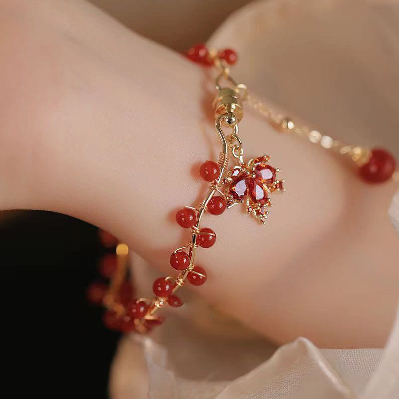 Copper Spiritual Luck Charm Bracelet for Balance & Wealth