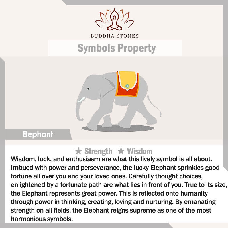 White Porcelain Elephant Figurine Spiritual Strength Decor