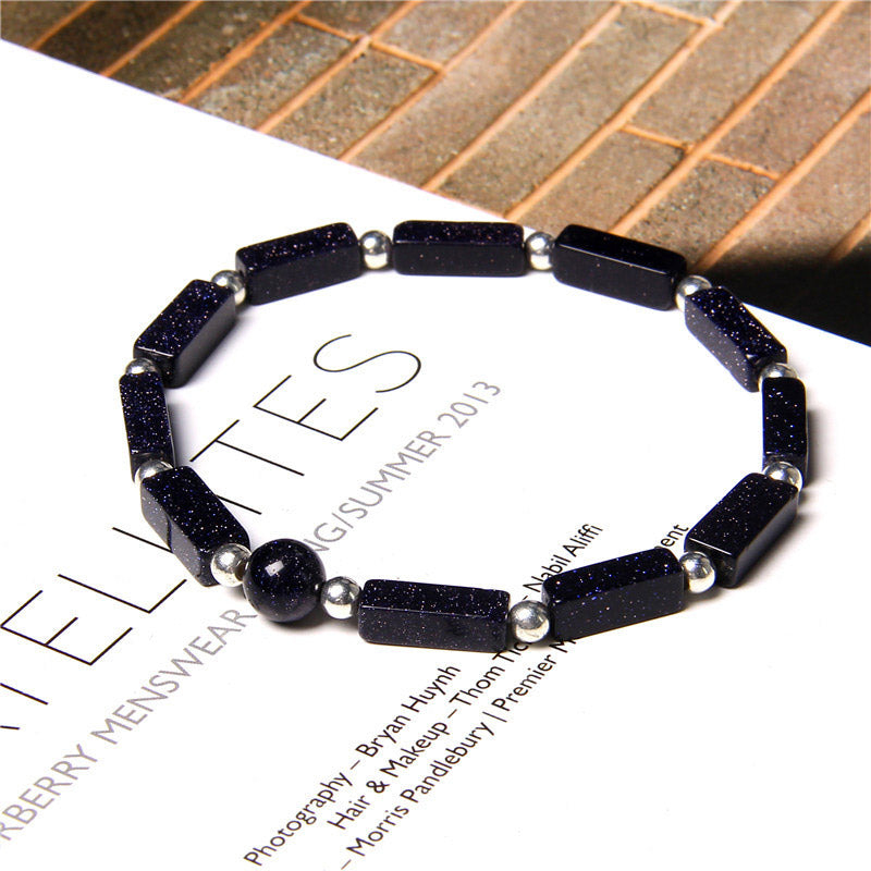 Natural Crystal Amethyst Bracelet for Spiritual Balance & Healing