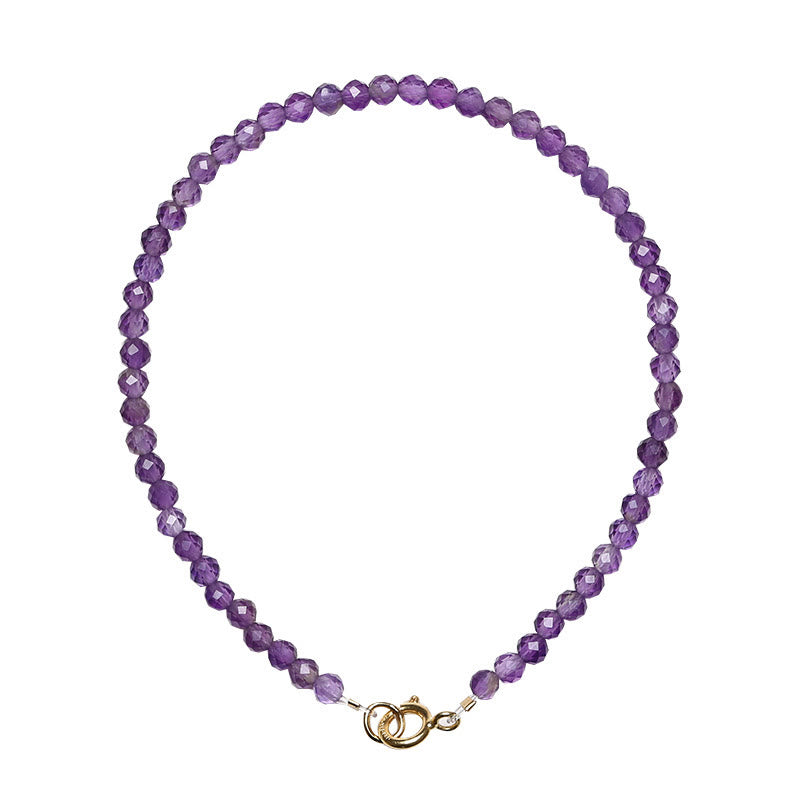 3mm Amethyst Spiritual Awareness Bracelet