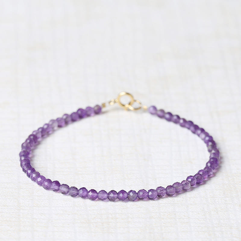 3mm Amethyst Spiritual Awareness Bracelet