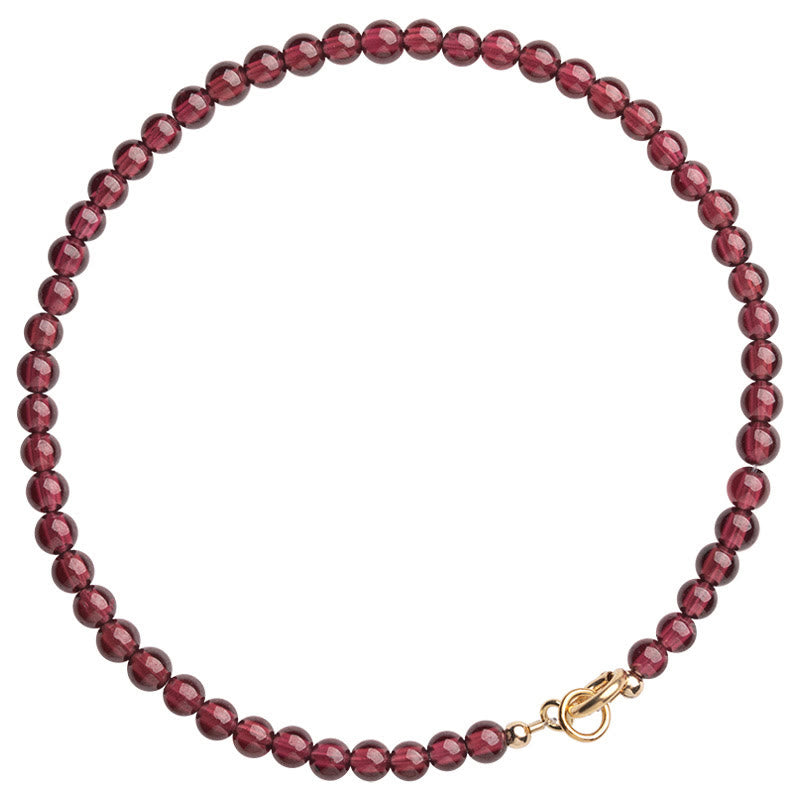 3mm Garnet Protection Bracelet for Courage