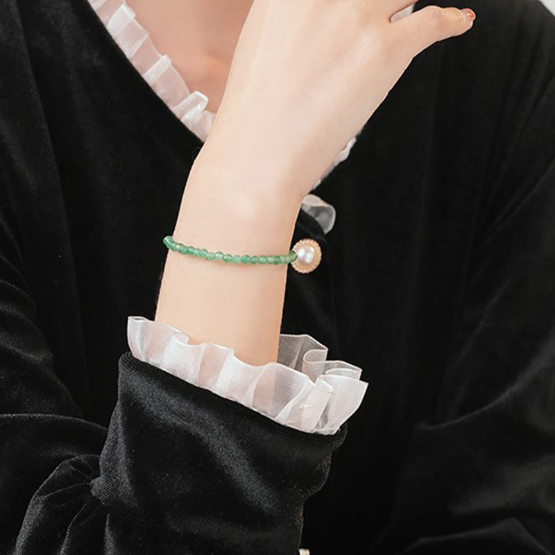 3mm Green Aventurine Ultra-Thin Beads Bracelet