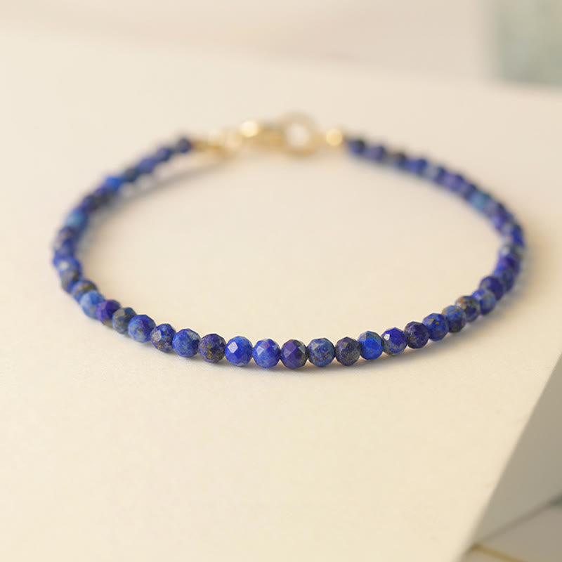 3mm Lazurite Ultra-Thin Balance Bracelet for Meditation