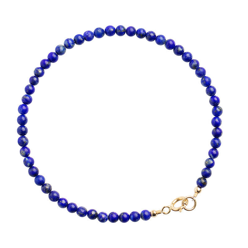 3mm Lazurite Ultra-Thin Balance Bracelet for Meditation