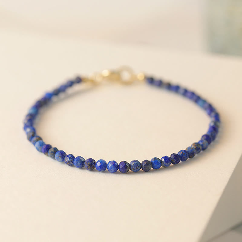 3mm Lazurite Ultra-Thin Balance Bracelet for Meditation