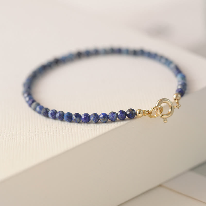 3mm Lazurite Ultra-Thin Balance Bracelet for Meditation