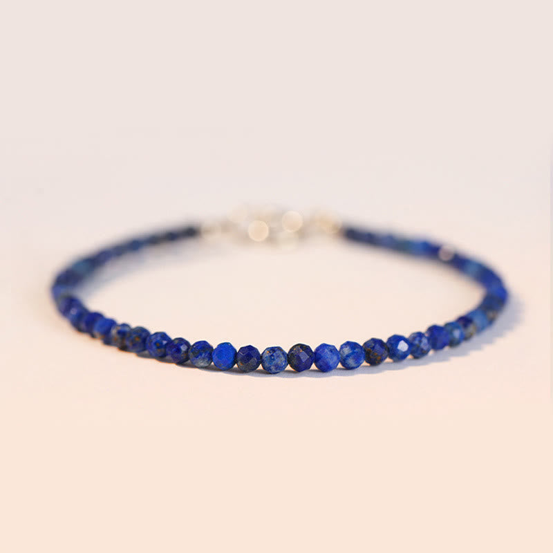 3mm Lazurite Ultra-Thin Balance Bracelet for Meditation