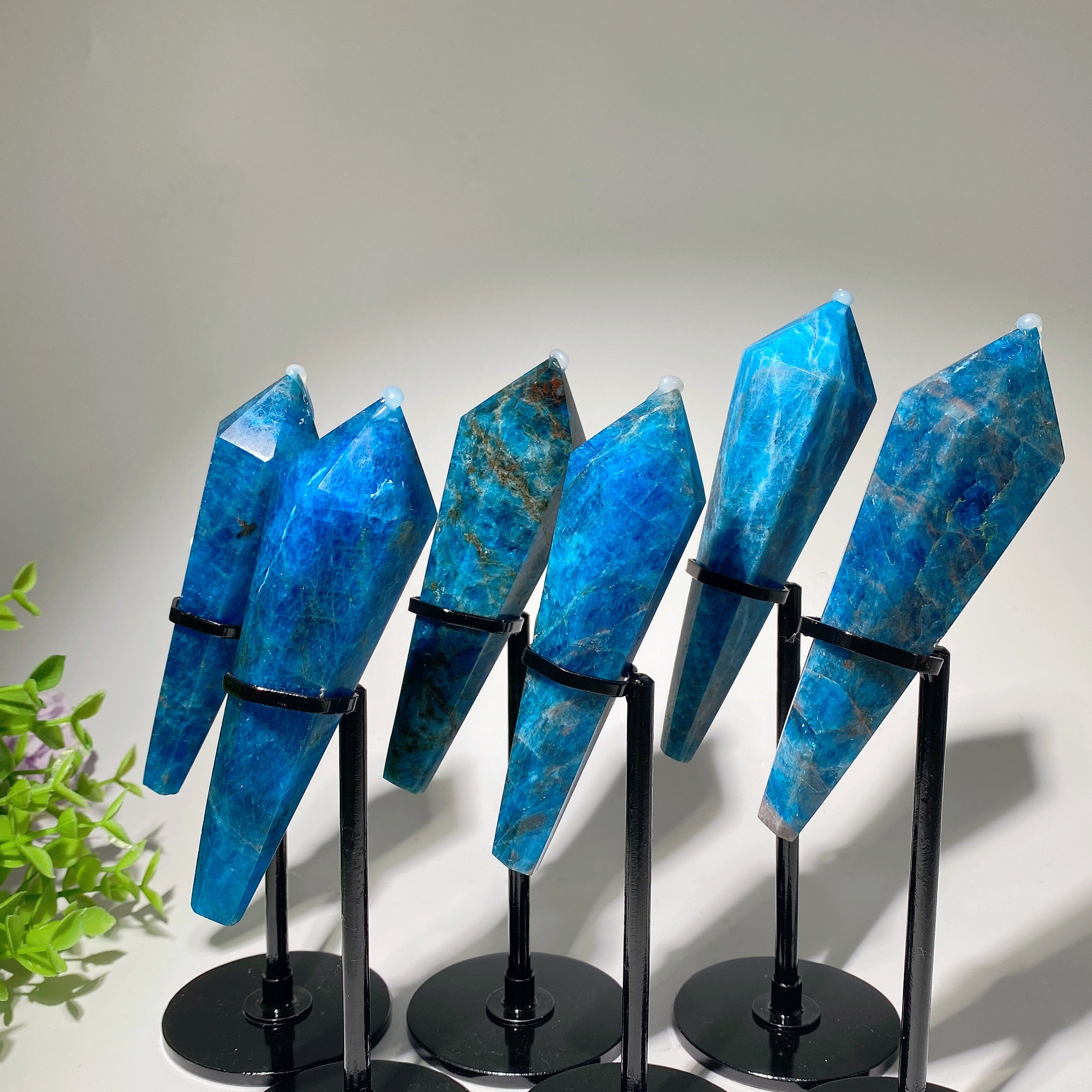 4.2-5.0 inch Blue Apatite Energy Healing Wand