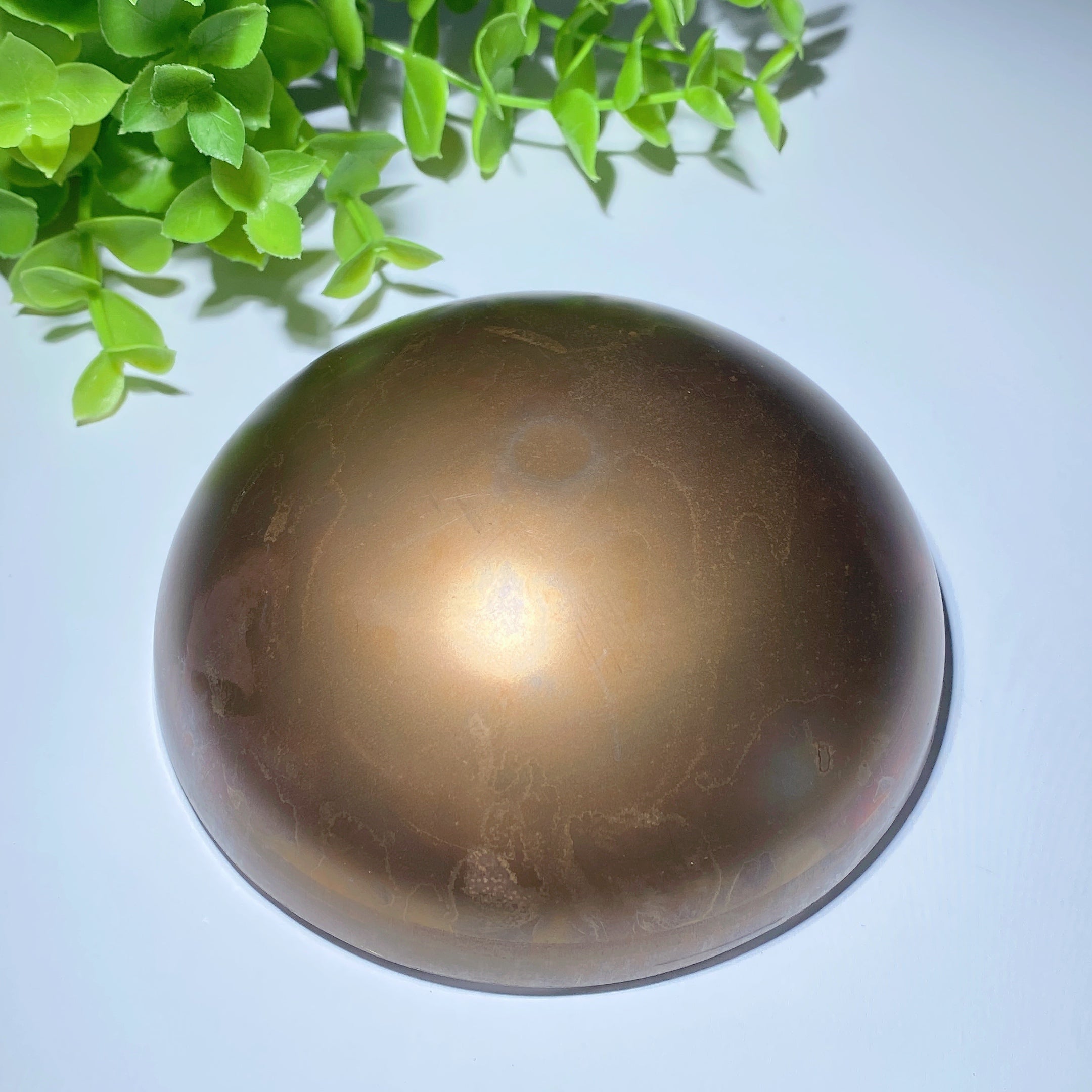 4.2" Aura Bismuth Crystal Healing Bowl for Energy