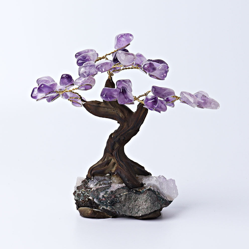 4-inch Amethyst Crystal Tree for Healing & Decor