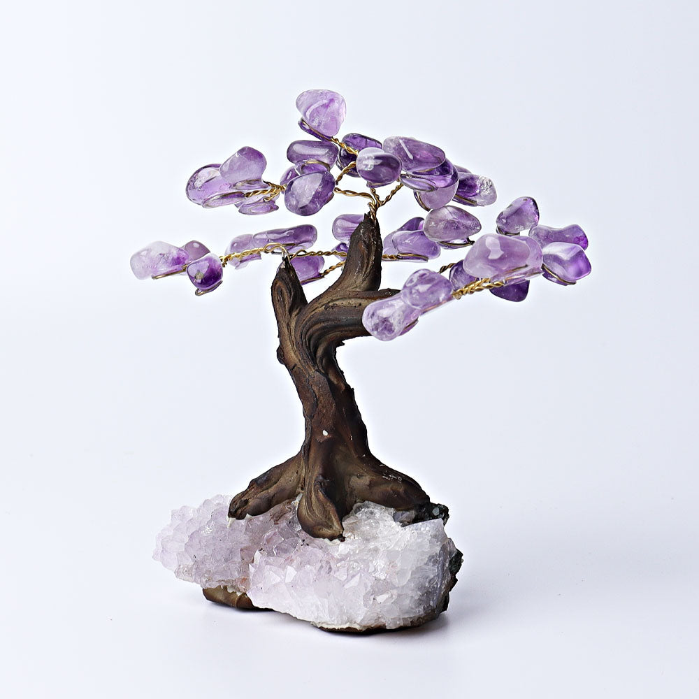 4-inch Amethyst Crystal Tree for Healing & Decor
