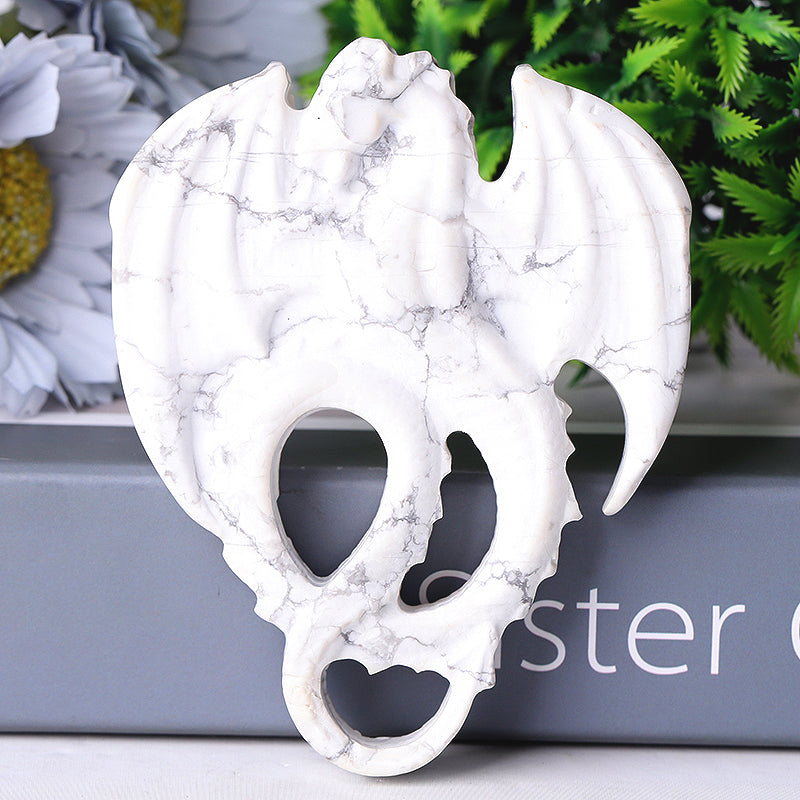 4-Inch Crystal Dragon Carvings | Healing Crystal Figurines