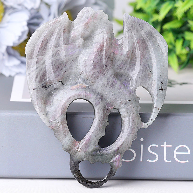 4-Inch Crystal Dragon Carvings | Healing Crystal Figurines