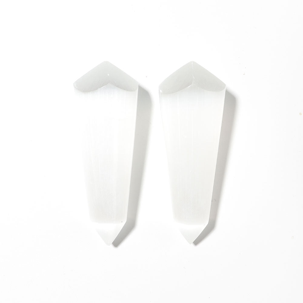 4-inch Selenite Healing Crystal Point for Energy