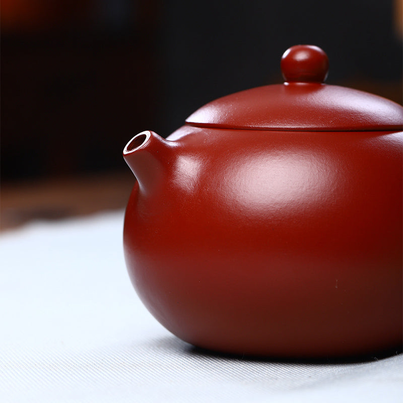 Vintage Purple Clay Xishi Teapot 240ml for Zen Decor