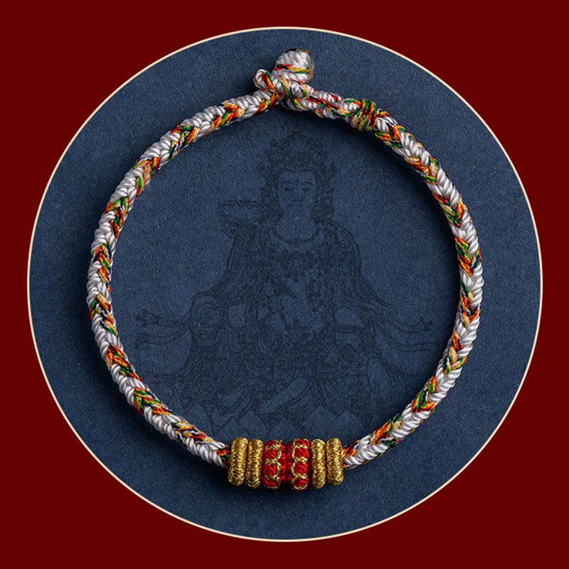 Handmade Chinese Zodiac Red String Bracelet for Luck & Strength