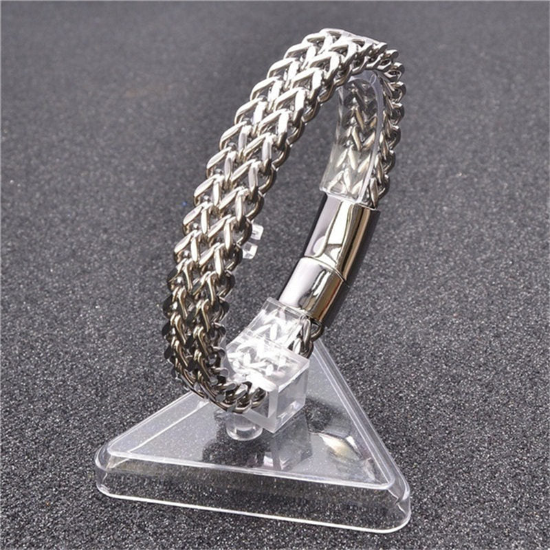 Titanium Steel Magnetic Buckle Spiritual Balance Bracelet