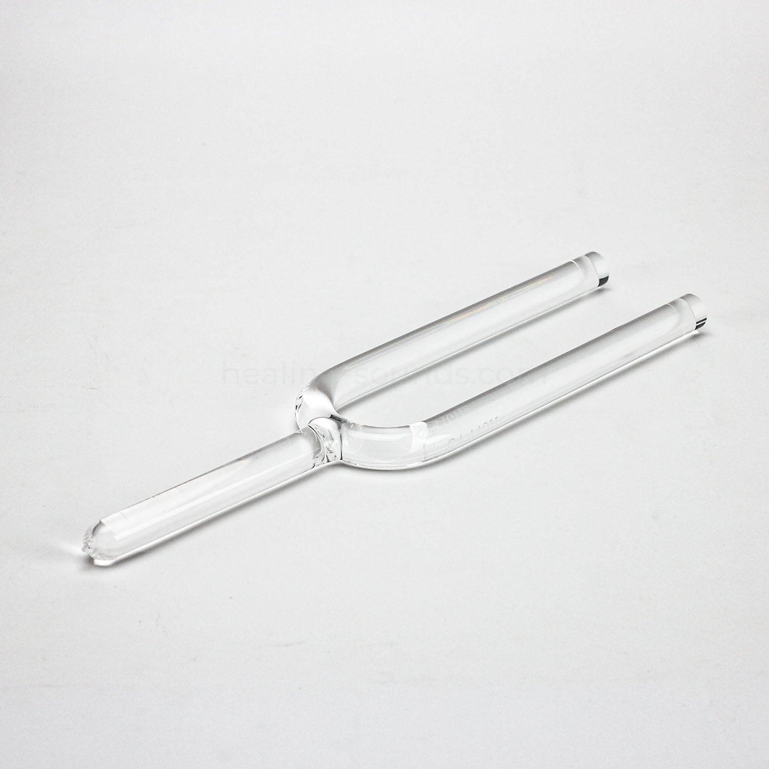 432 Hz Clear Crystal Tuning Fork for Healing
