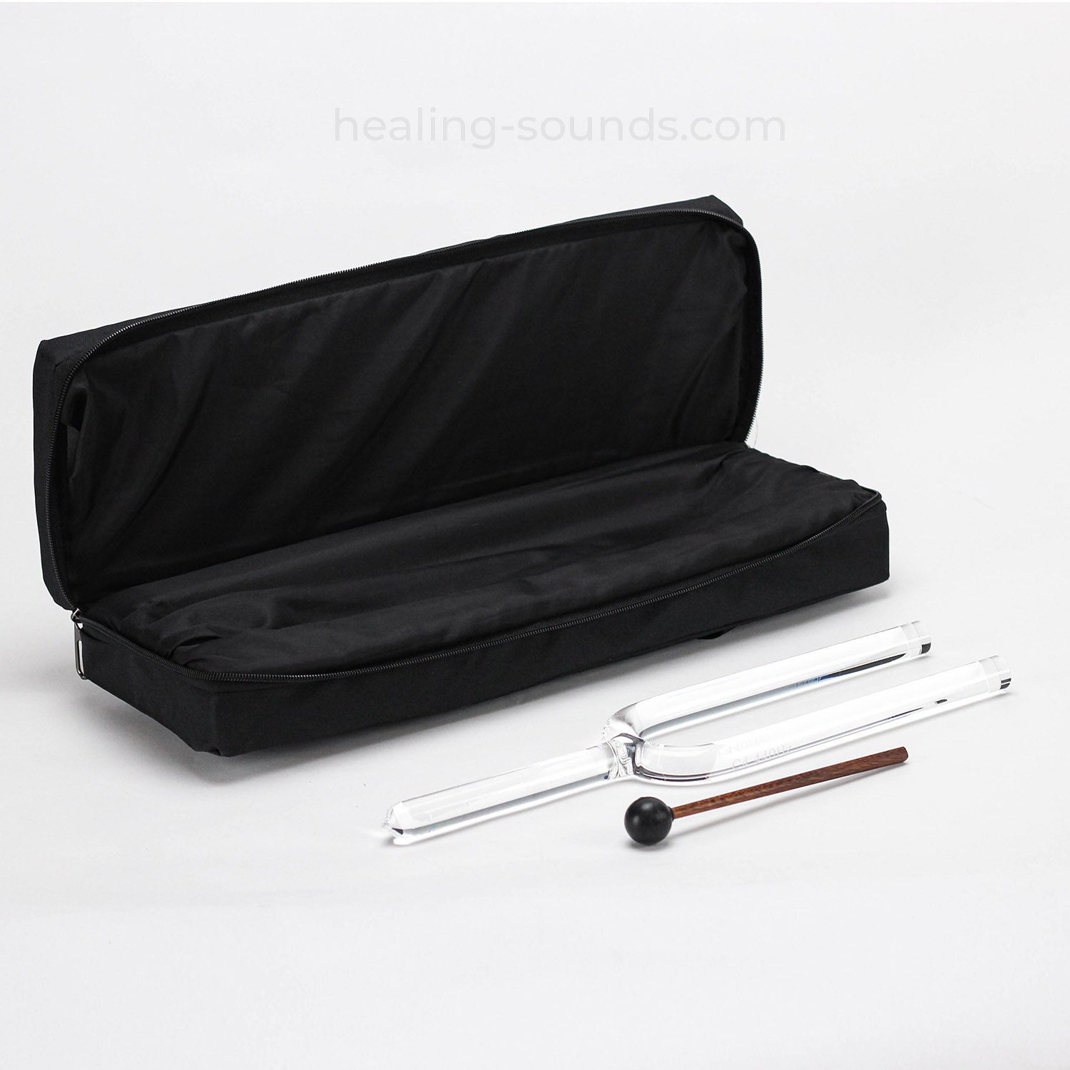 432 Hz Clear Crystal Tuning Fork for Healing