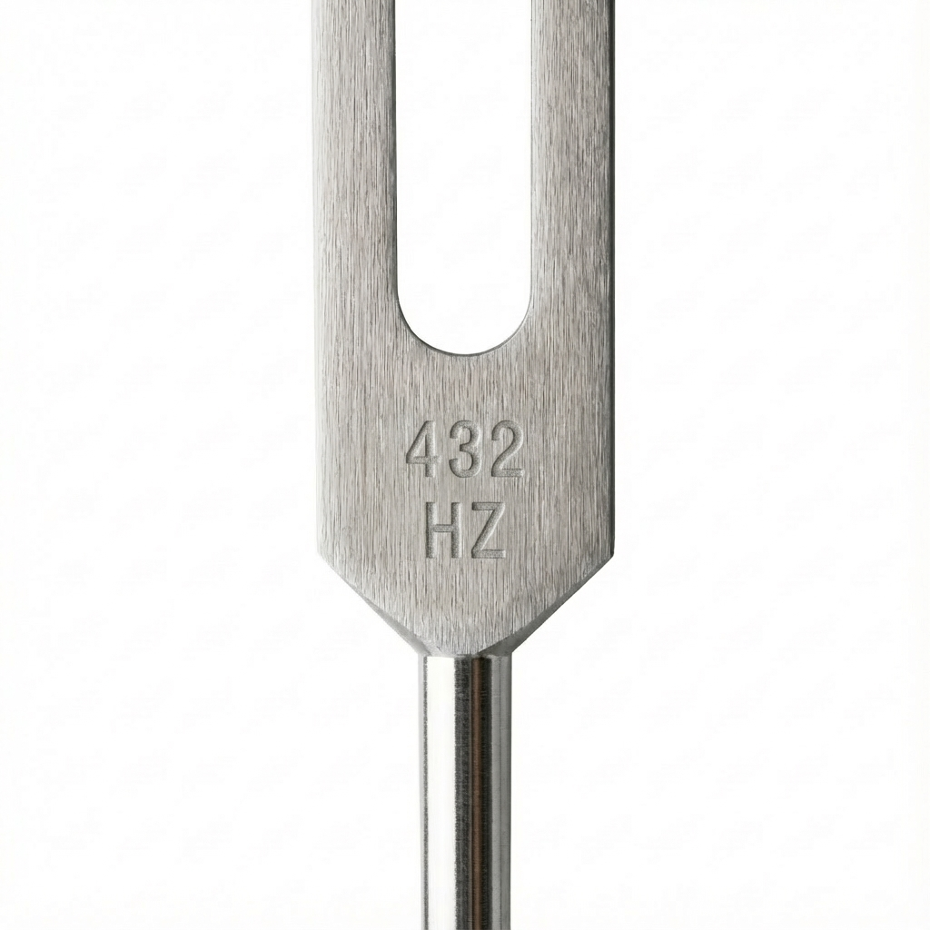 432 Hz Tuning Fork for Healing Therapy - Natural Frequency