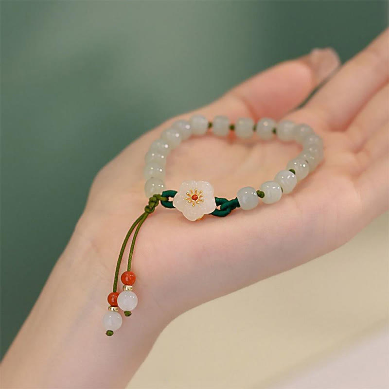 Natural Jade Prosperity Bracelet for Luck and Abundance