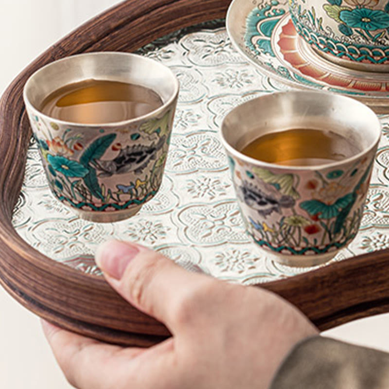 45ml Chinese Ceramic Tea Cup with Gift Box for Gongfu Ceremony