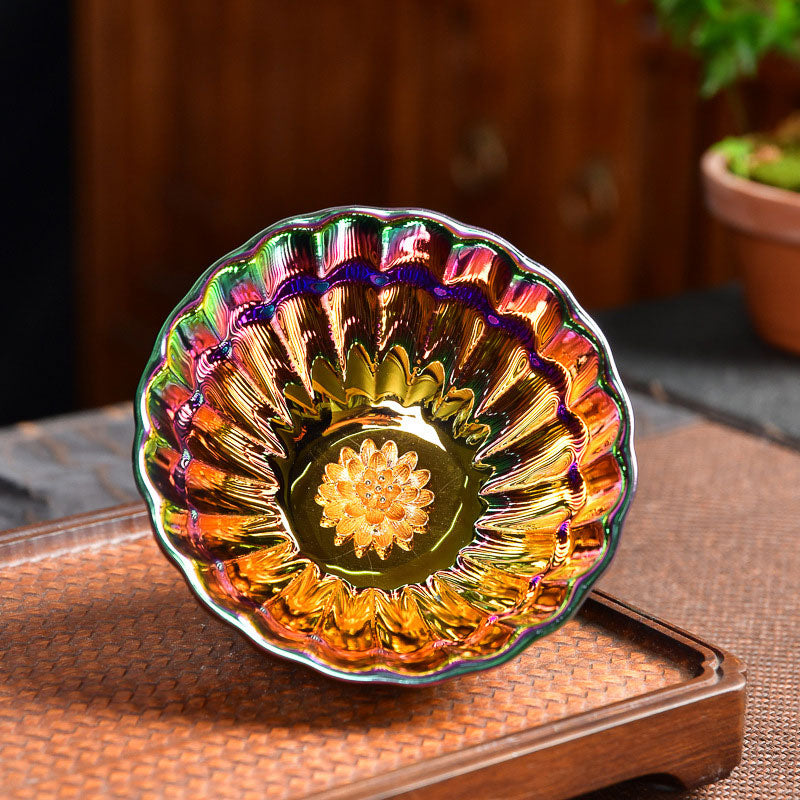 Authentic Lotus Peacock Jian Zhan Tea Cup 120ml